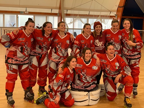 Hockey in line femminile, doppio successo per le Sniperine CRT