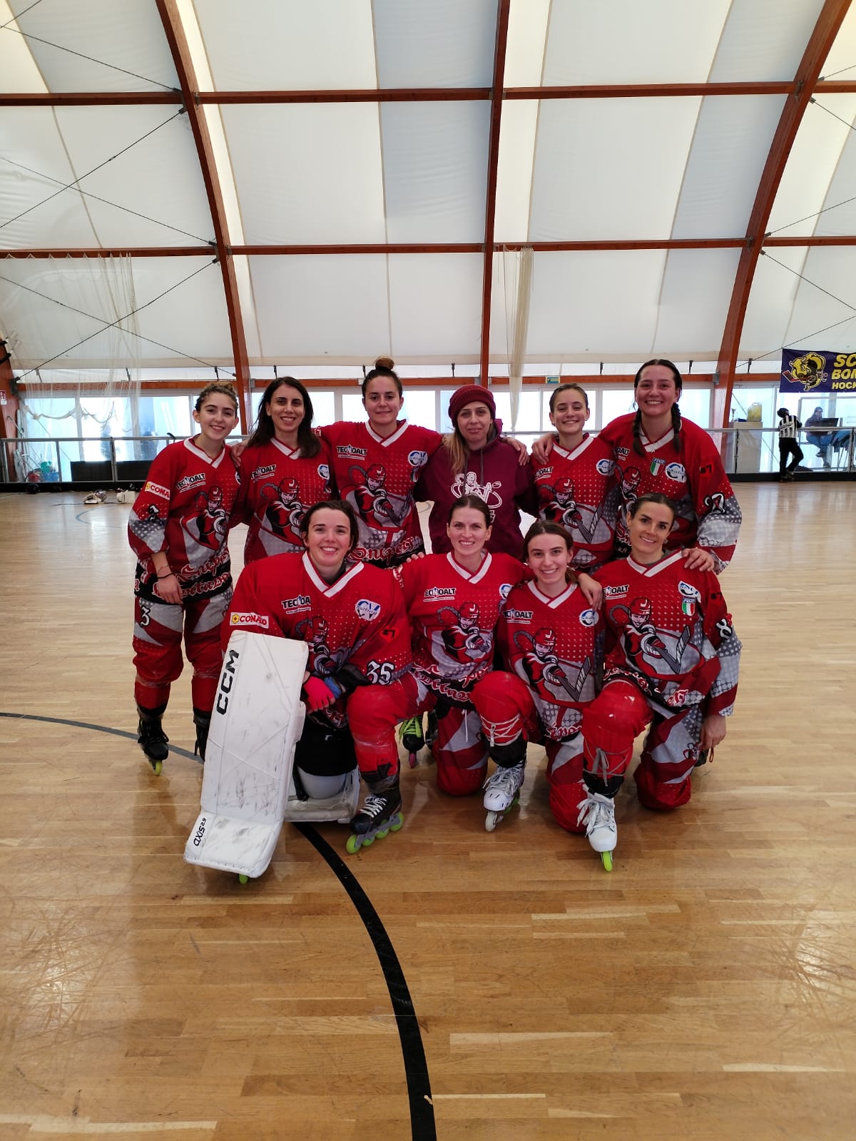 Hockey in line femminile: Sniperine CRT a gonfie vele all'esordio in campionato