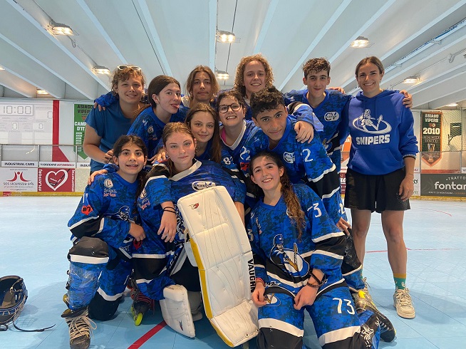 Hockey in line, quarto posto nazionale per gli Snipers under 14 Marco Liberati SRL