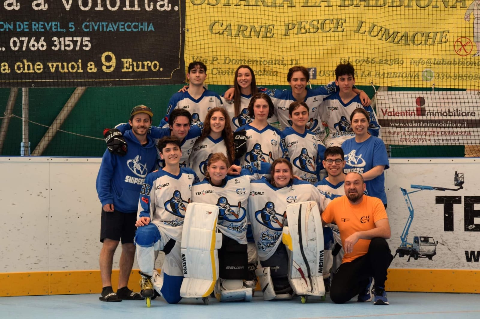 Hockey in line under 18, inizia con il piede giusto la seconda fase di campionato per gli Snipers Pizzeria Red Carpet