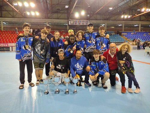 Hockey in line, tanta Cv Skating alla Sparta Cup di Igualada