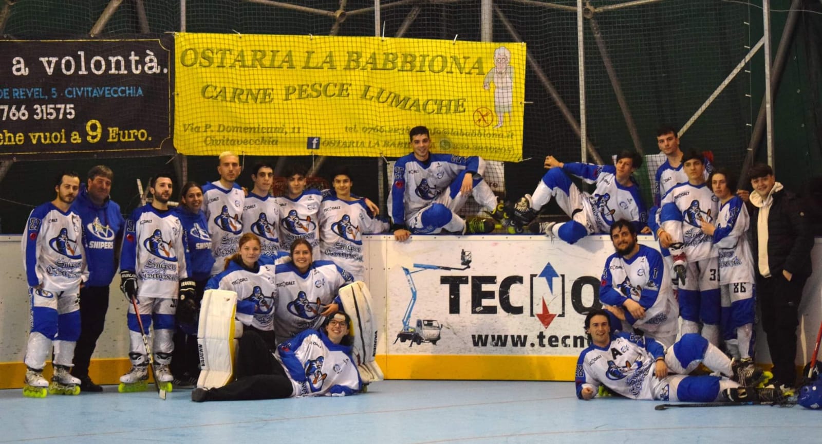 Hockey in line, gli Snipers TECNOALT sconfiggono senza problemi il Piacenza