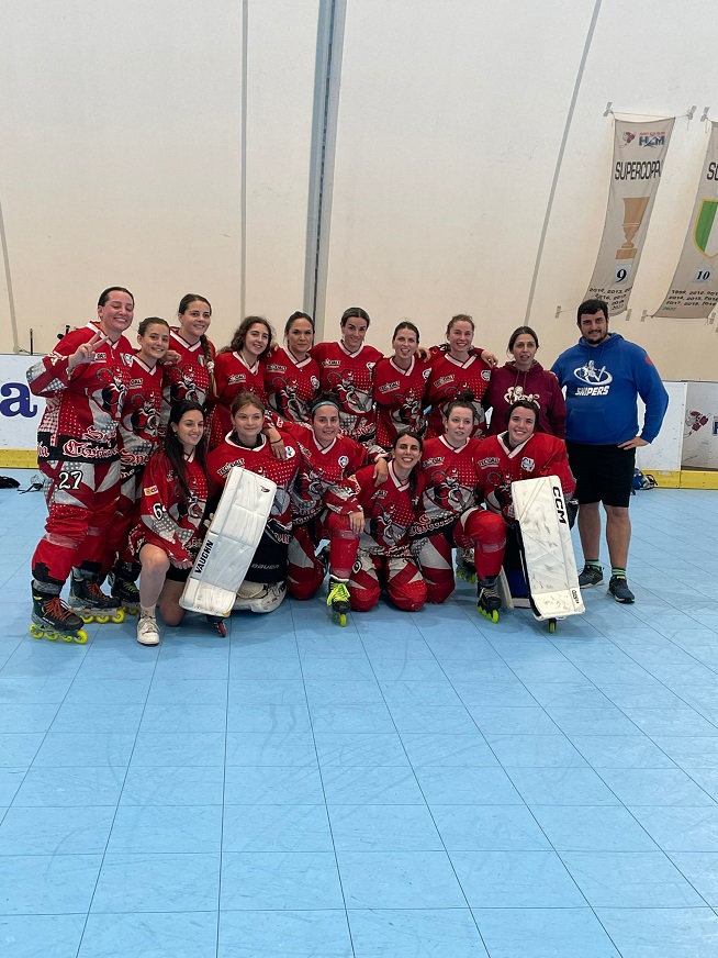 Hockey in line femminile, si ferma in semifinale la corsa scudetto delle Sniperine CRT