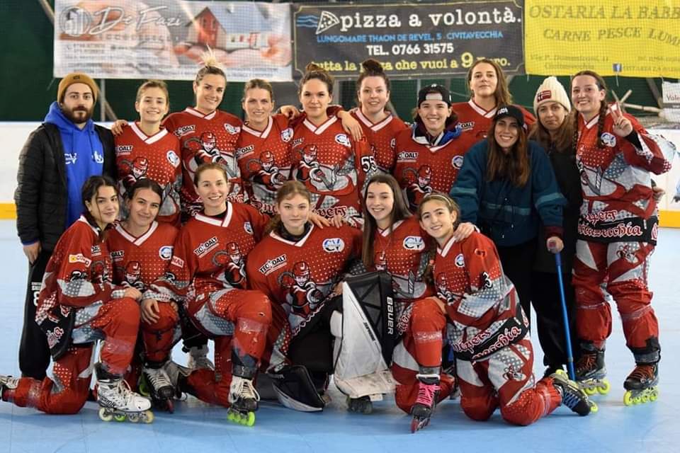 Hockey in line femminile, le Sniperine CRT volano in finale di Coppa Italia