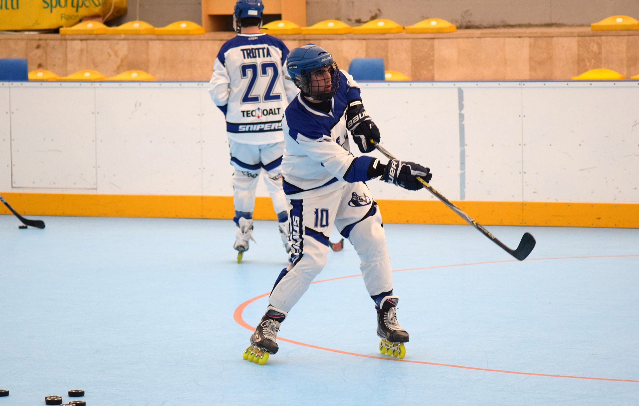 Hockey in line, capitan Gianmarco Novelli lascia gli Snipers TECNOALT per andare in serie A