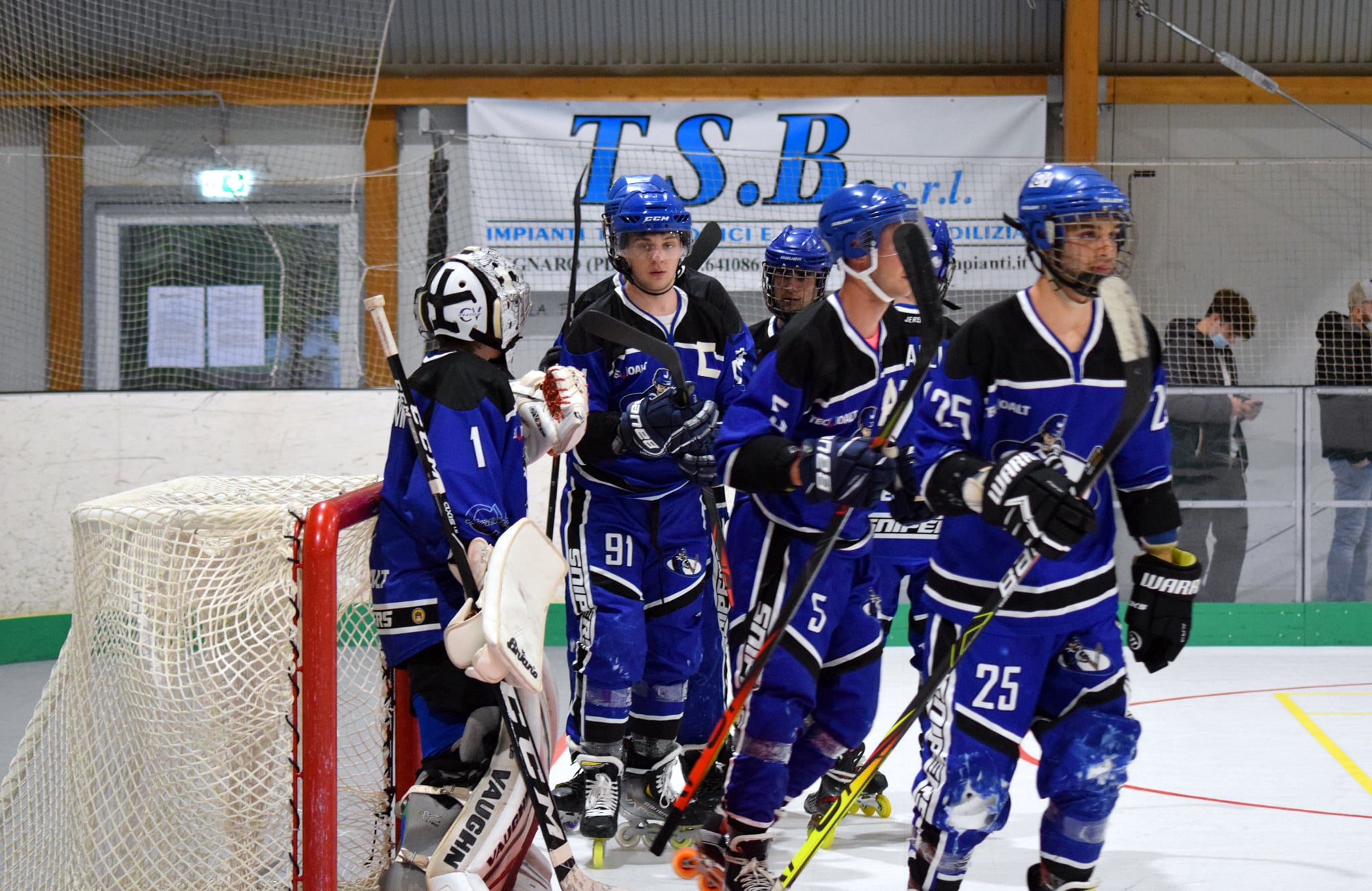 Hockey in line, gli Snipers TECNOALT escono di scena ai quarti di finale