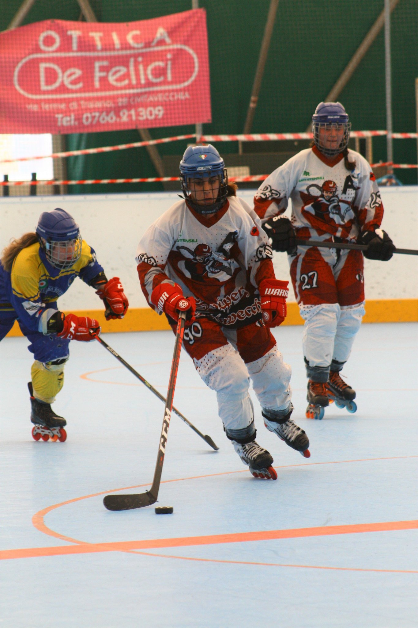 Hockey in line, weekend di gioie e dolori per le formazioni della Cv Skating