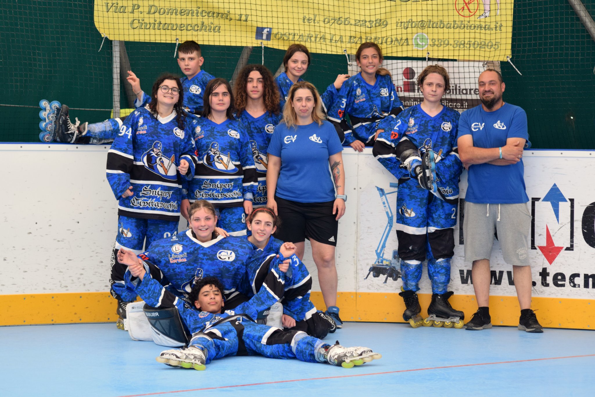 Hockey in line, gli Snipers under 14 Marco Liberati SRL volano in final four scudetto