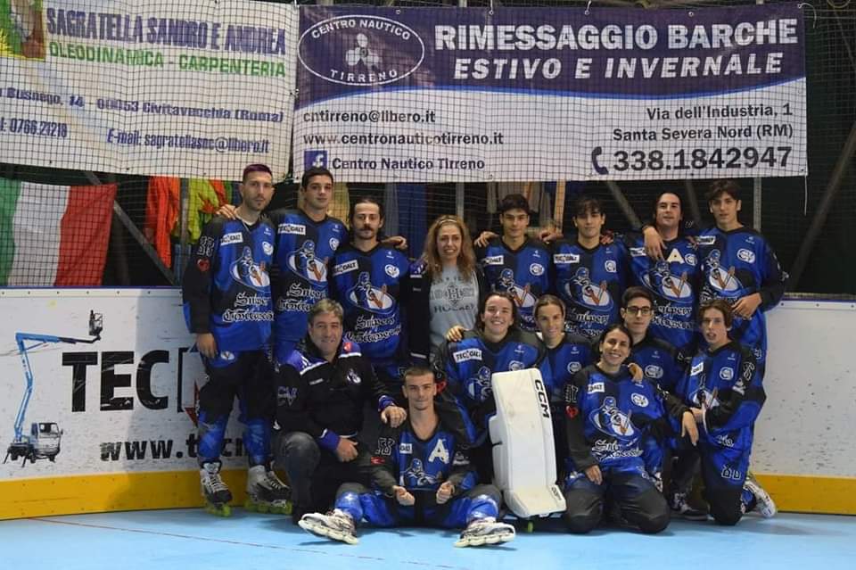 Hockey in line, Snipers TECNOALT a valanga sui Castelli Romani