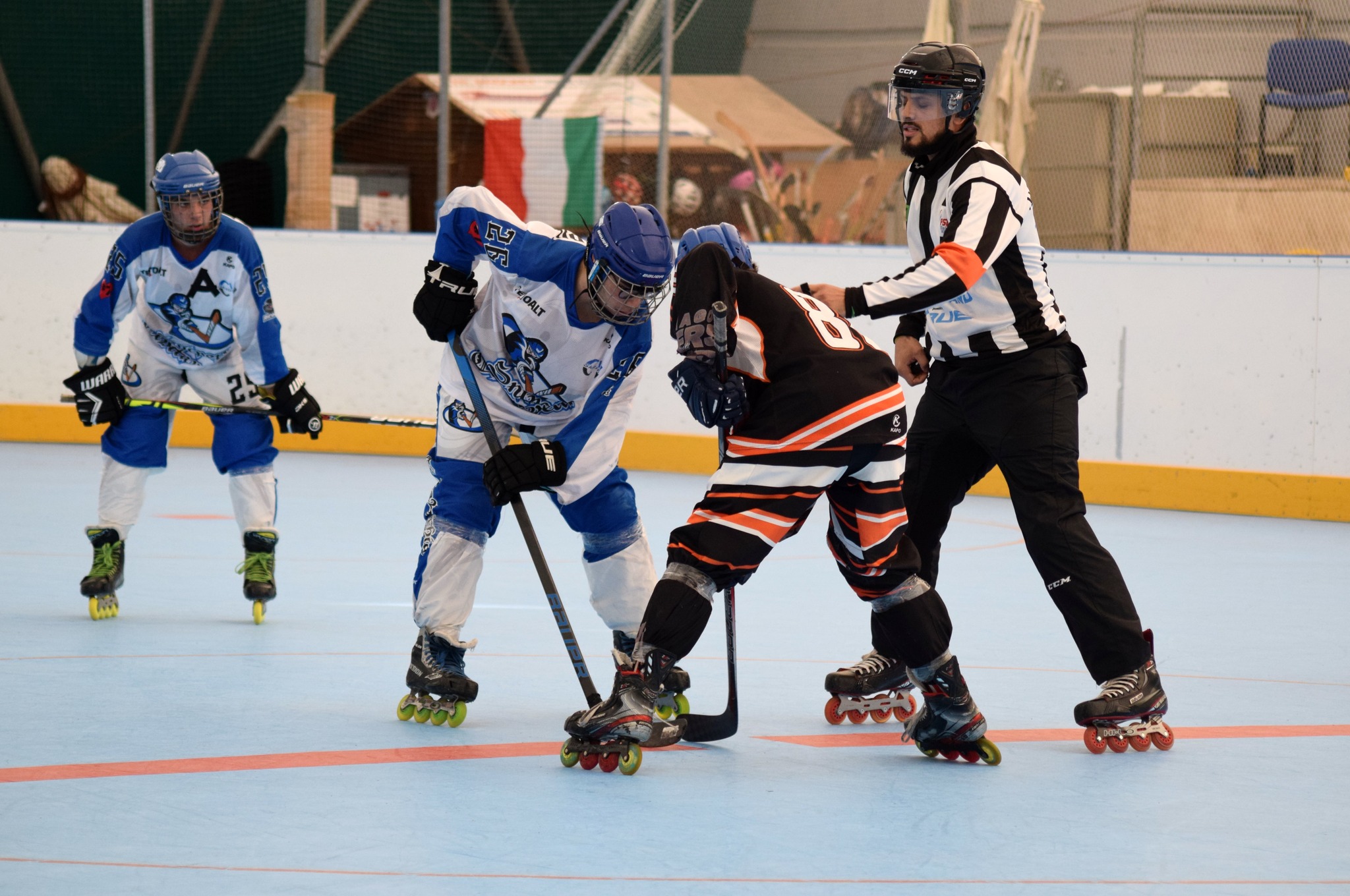 Hockey in line, Snipers Pizzeria Red Carpet sconfitti all'esordio