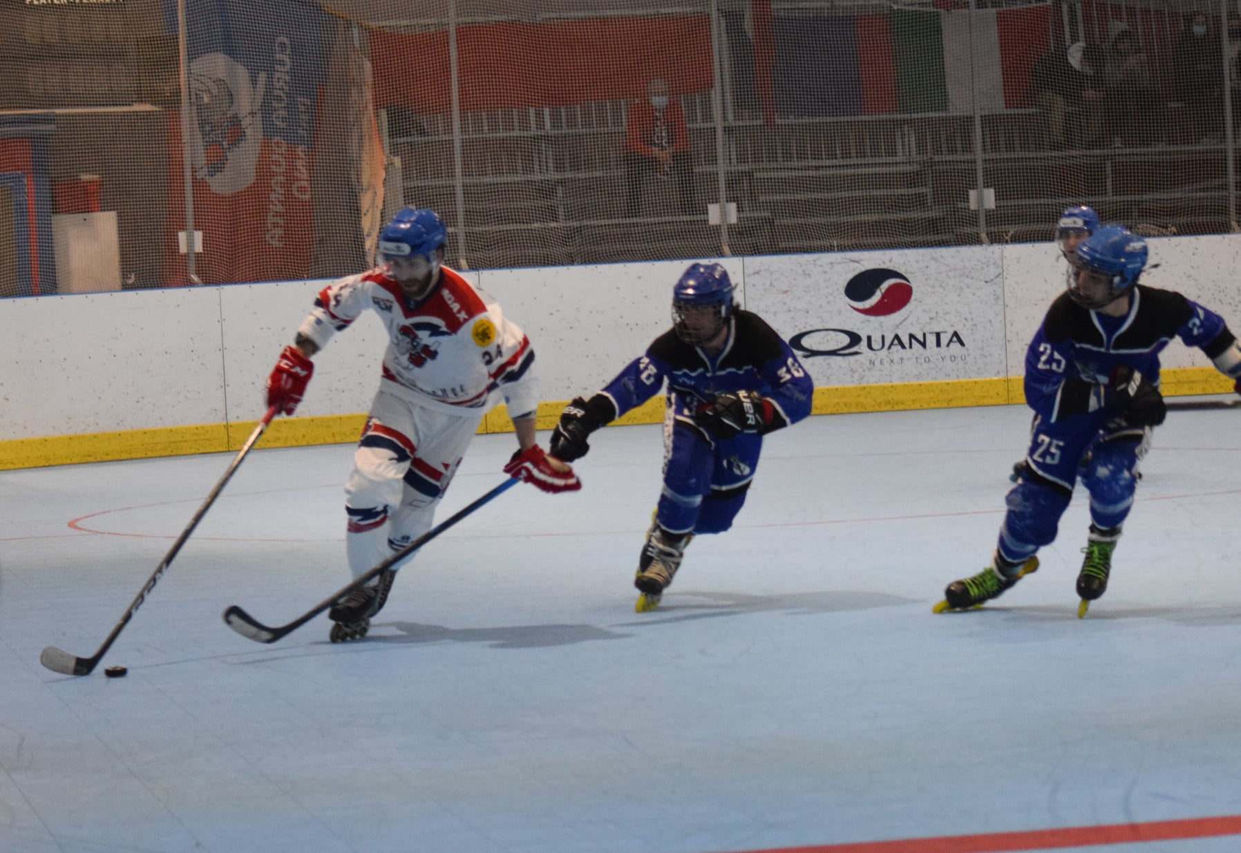 Hockey in line, troppo forte l'Hc Milano per gli Snipers TECNOALT