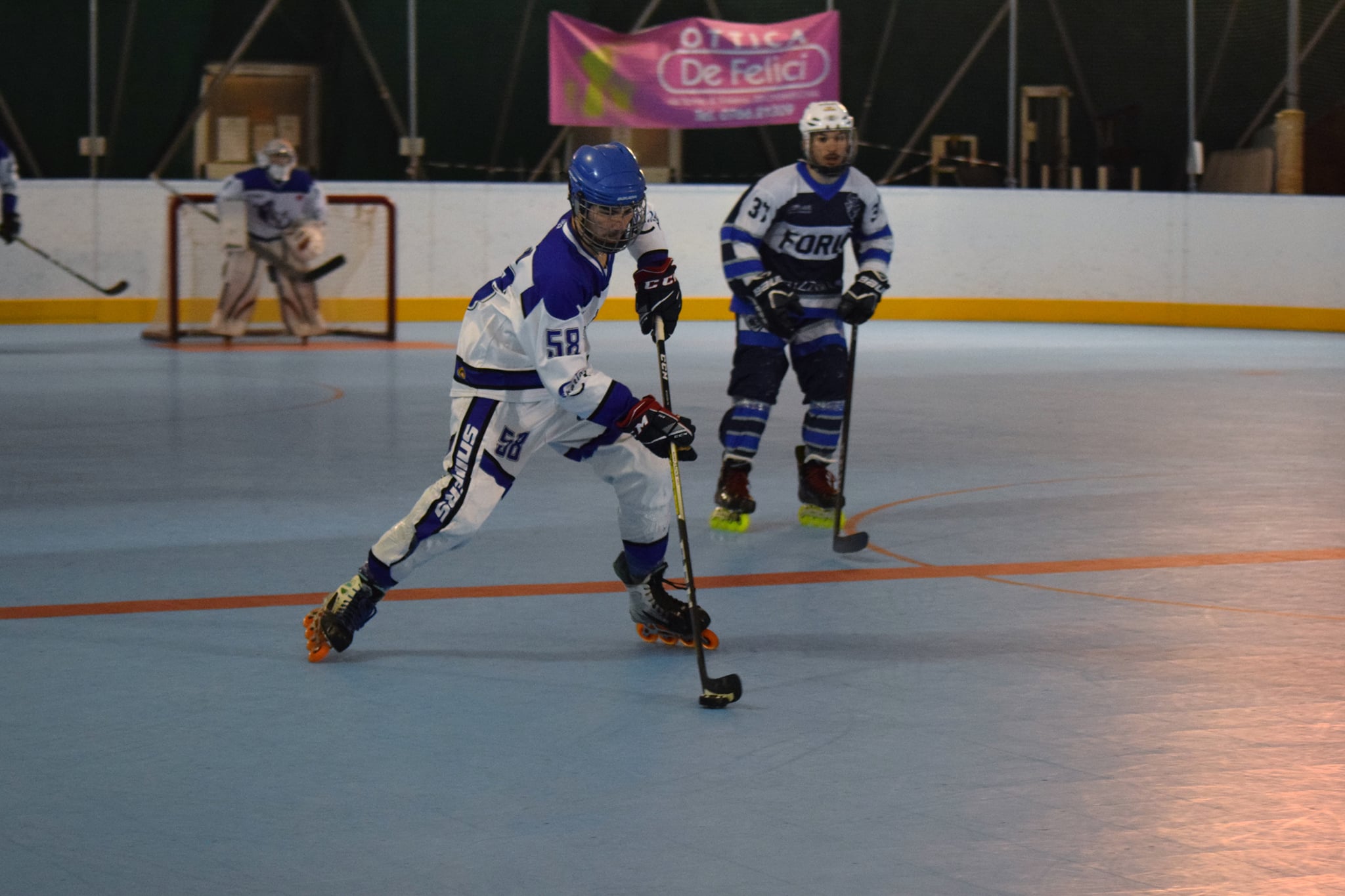 Hockey in line, gli Snipers TECNOALT cadono in casa contro Forlì