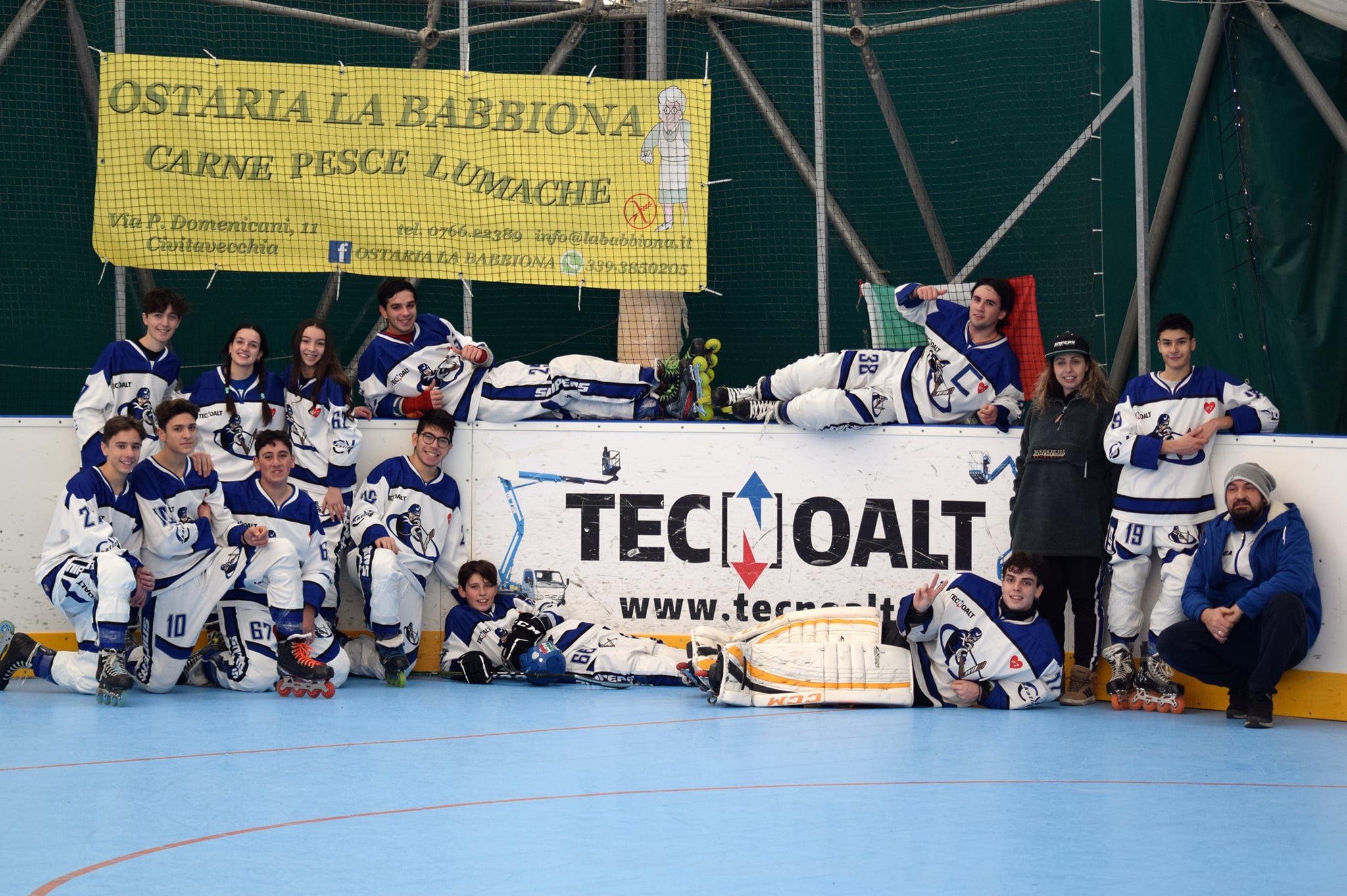 Hockey in line, gli Snipers Pizzeria Red Carpet under 18 elite sconfiggono il Forlì