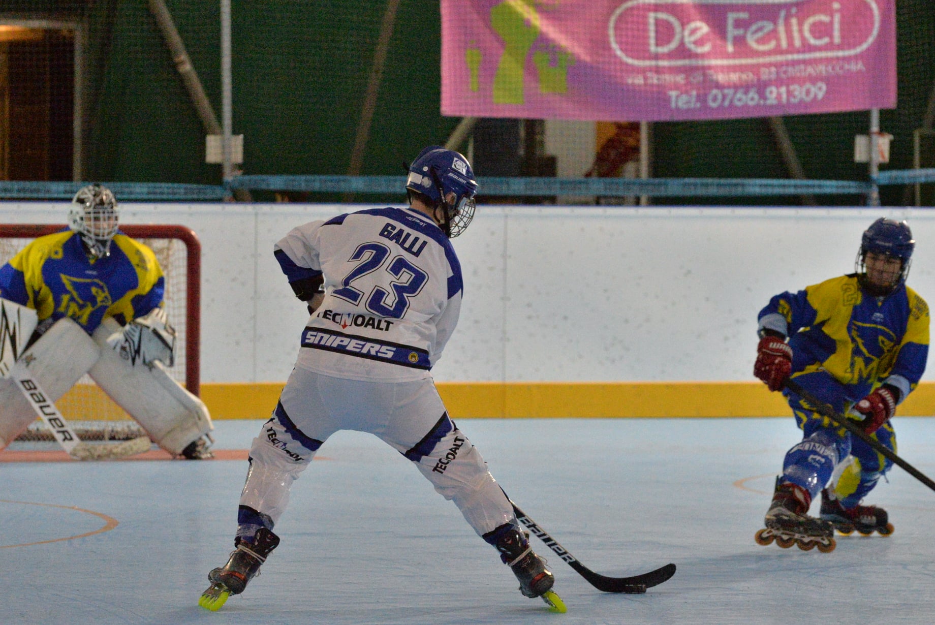 Hockey in line, gli Snipers TECNOALT vincono al PalaMercuri contro Modena