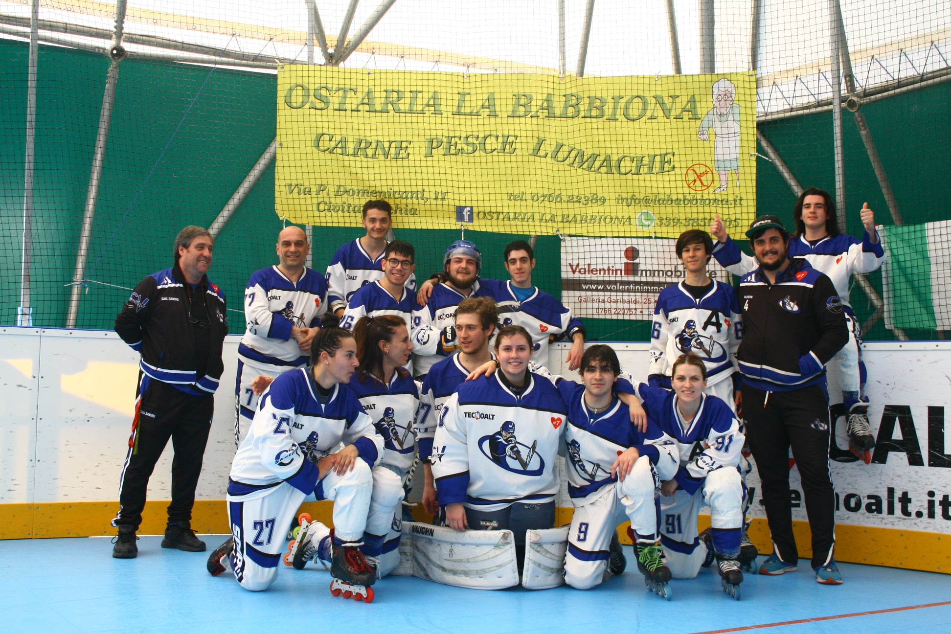 Hockey in line, doppia sconfitta per gli Snipers VR3 in serie C