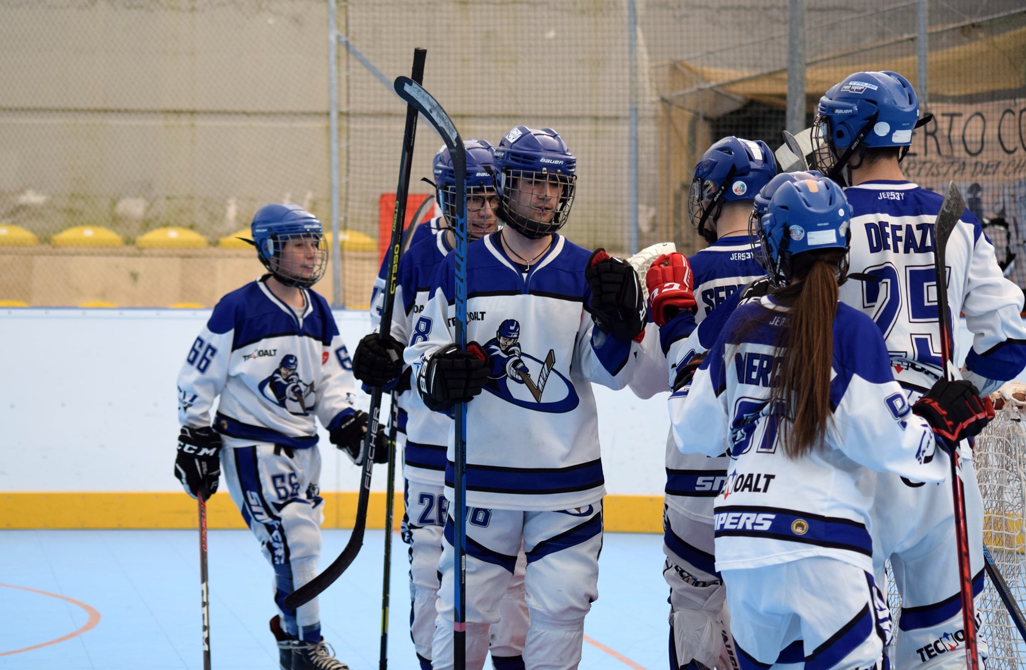 Hockey in line, giovanili dal sapore agrodolce per la Cv Skating