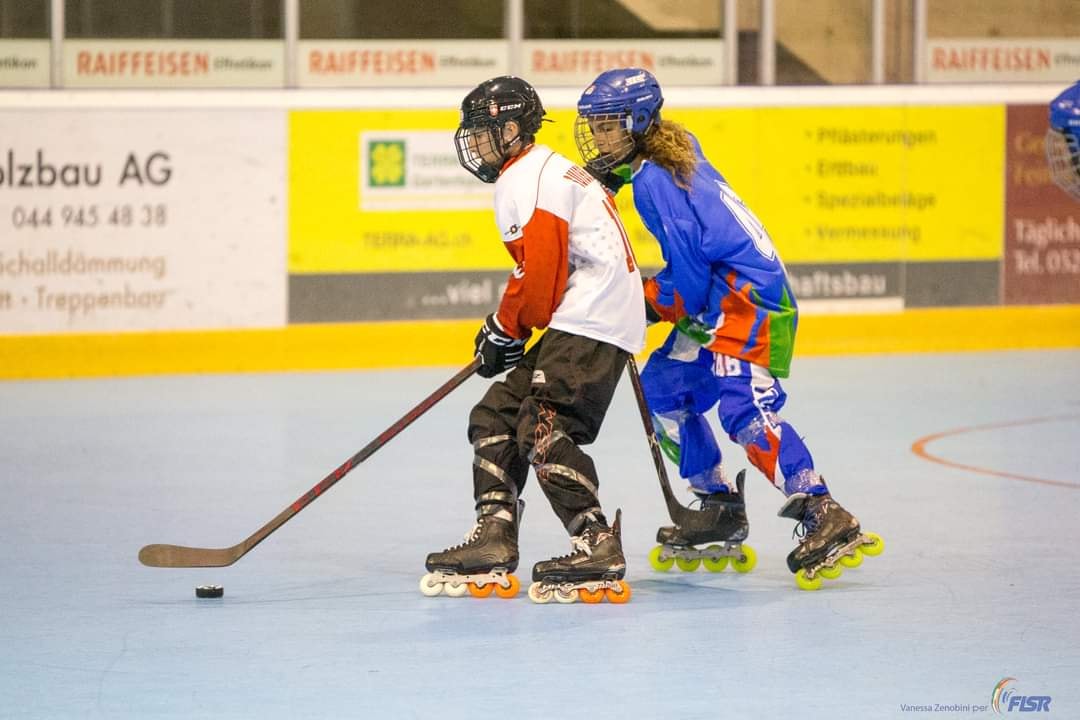 Hockey in line, argento per i fratelli Meconi all'Europeo under 16 di Effretikon