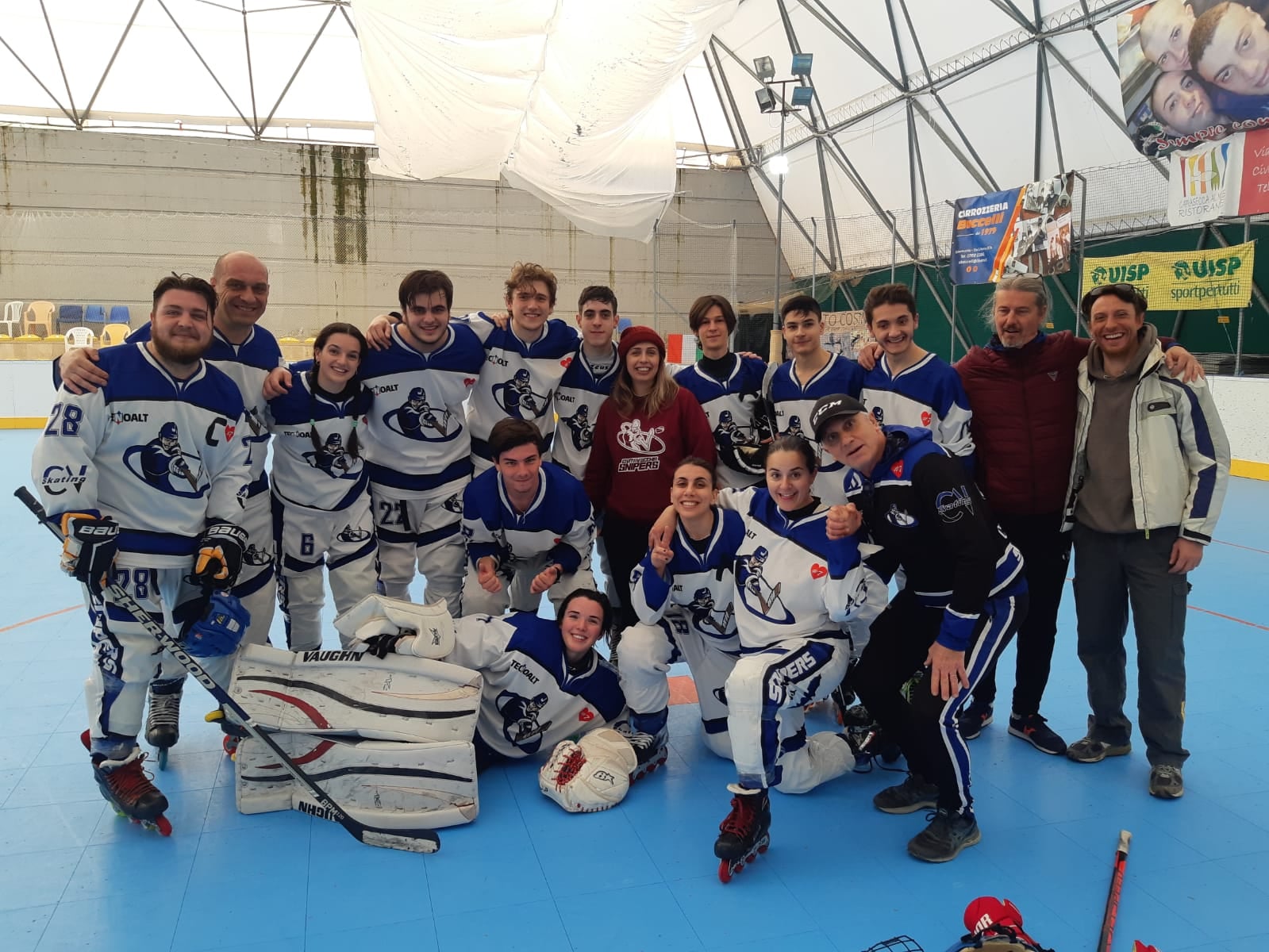 Hockey in line, doppia vittorio per la formazione di C, cade dopo una buona prestazione l'under 18 ad Asiago