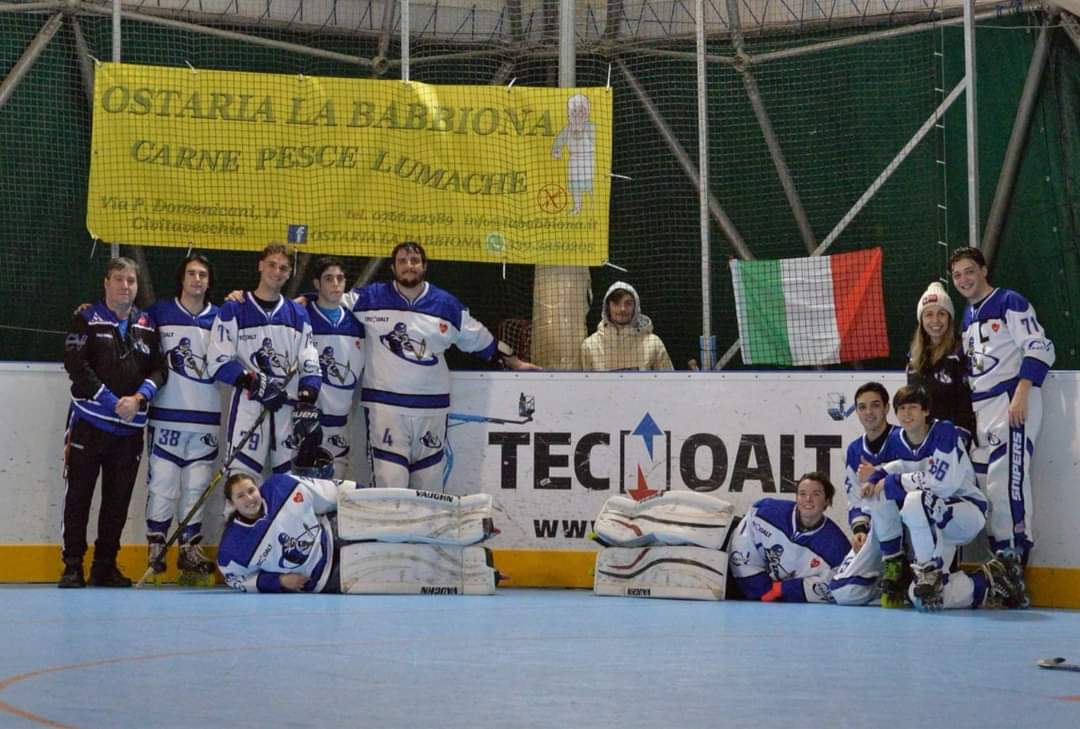 Hockey in line, Snipers e TECNOALT avanti insieme