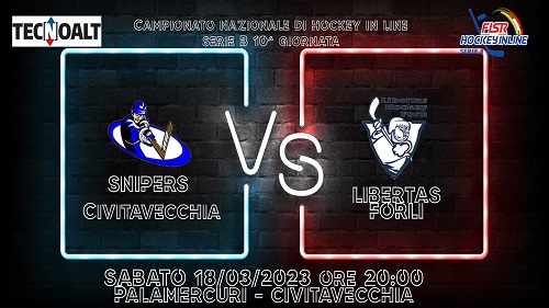 Hockey in line, Snipers TECNOALT alla prova Forlì